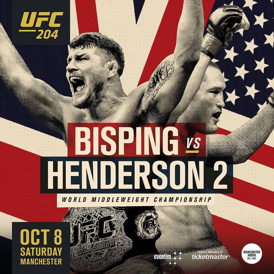UFC 204 - Bisping vs. Henderson 2 Fight Card Results