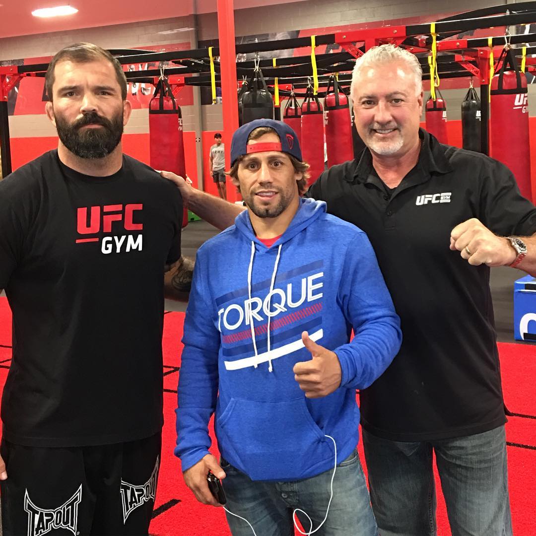 Urijah Faber IG Post New ufcgymrocklin that's James Irvin ufc v...