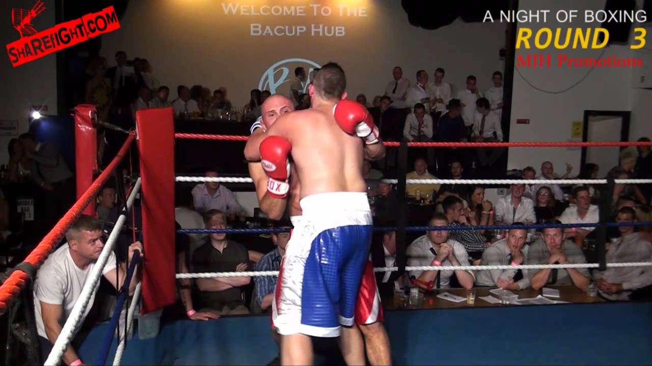 A Night of Boxing Round 3 Paul Walker VS Dom Cliffe SHAREFIGHT.CO...