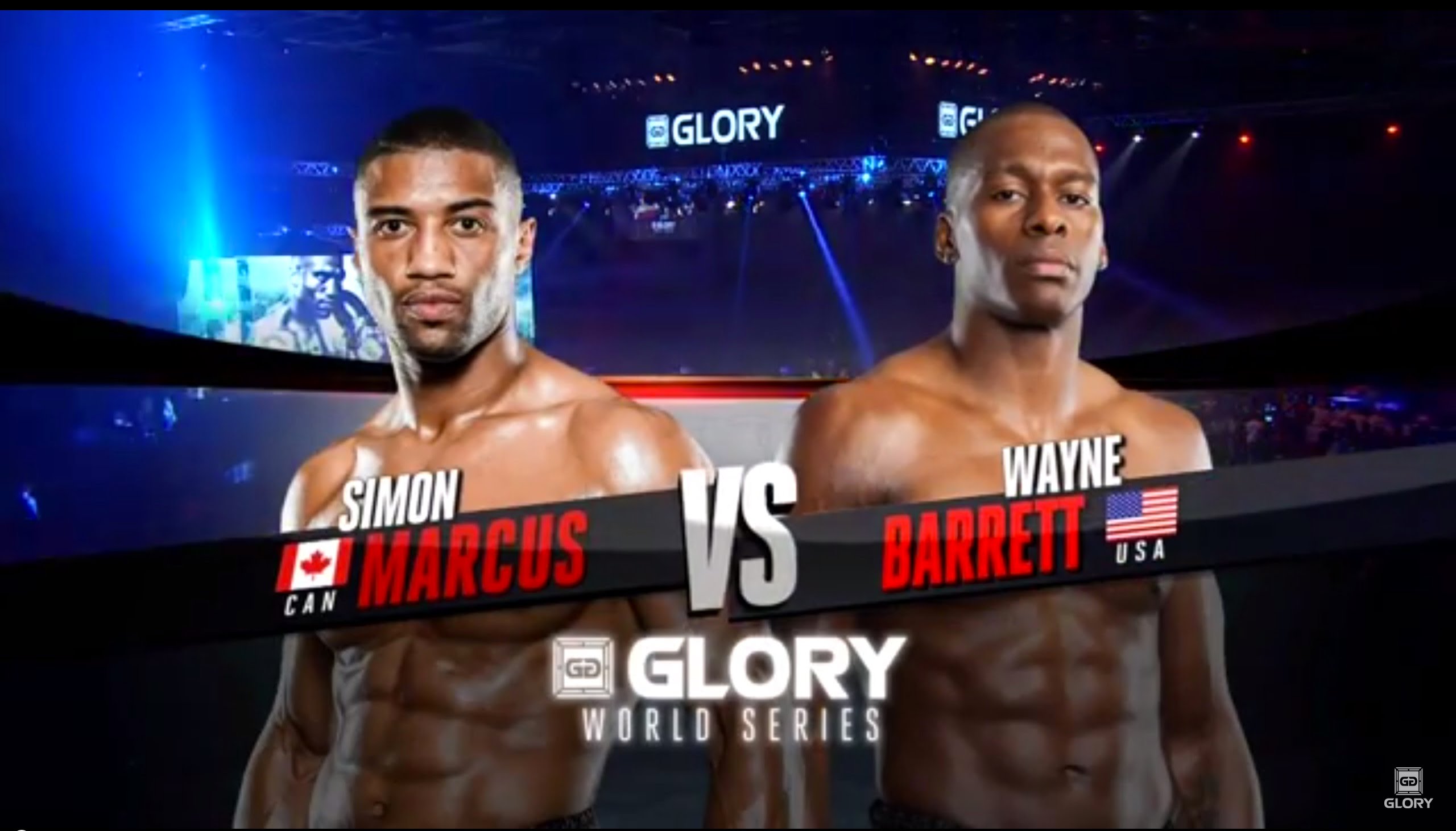 GLORY 20: Simon Marcus vs Wayne Barrett (Full Video) Full Fight MMA...2560 x 1462