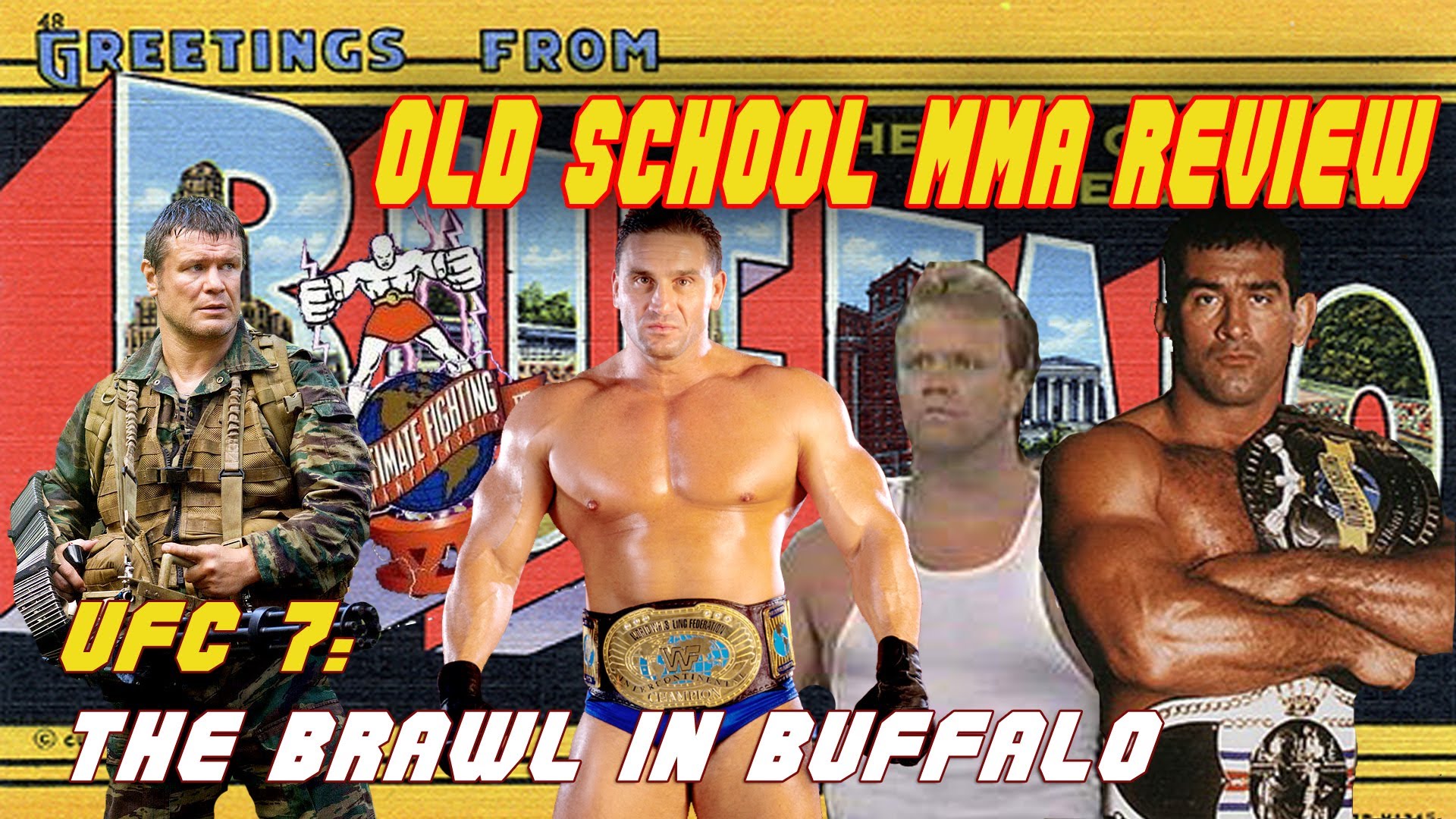 Old School MMA Review: UFC 7 - The Brawl in Buffalo MMA Video